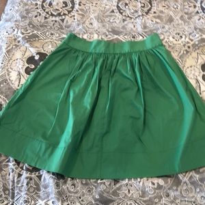 Banana republic size 2 green skirt